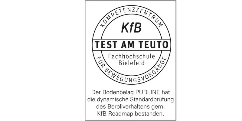 Qualitätsversprechen  Qualitätsversprechen PURLINE Bioboden KFB Logo
